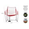 Volleyball Practice Net Station 8 ft Wide by 11 ft High Ball Return Great for Hitting and Serving Drills Perfect for Team or Solo Training Three Minute Setup Bow Style Frame