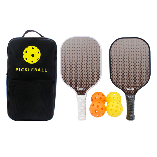 Factory Price Pickleball Paddles, USAPA Approved Fiberglass Surface Pickleball Set with Pickleball Rackets, Pickle Ball Paddle Set ​for Men Women