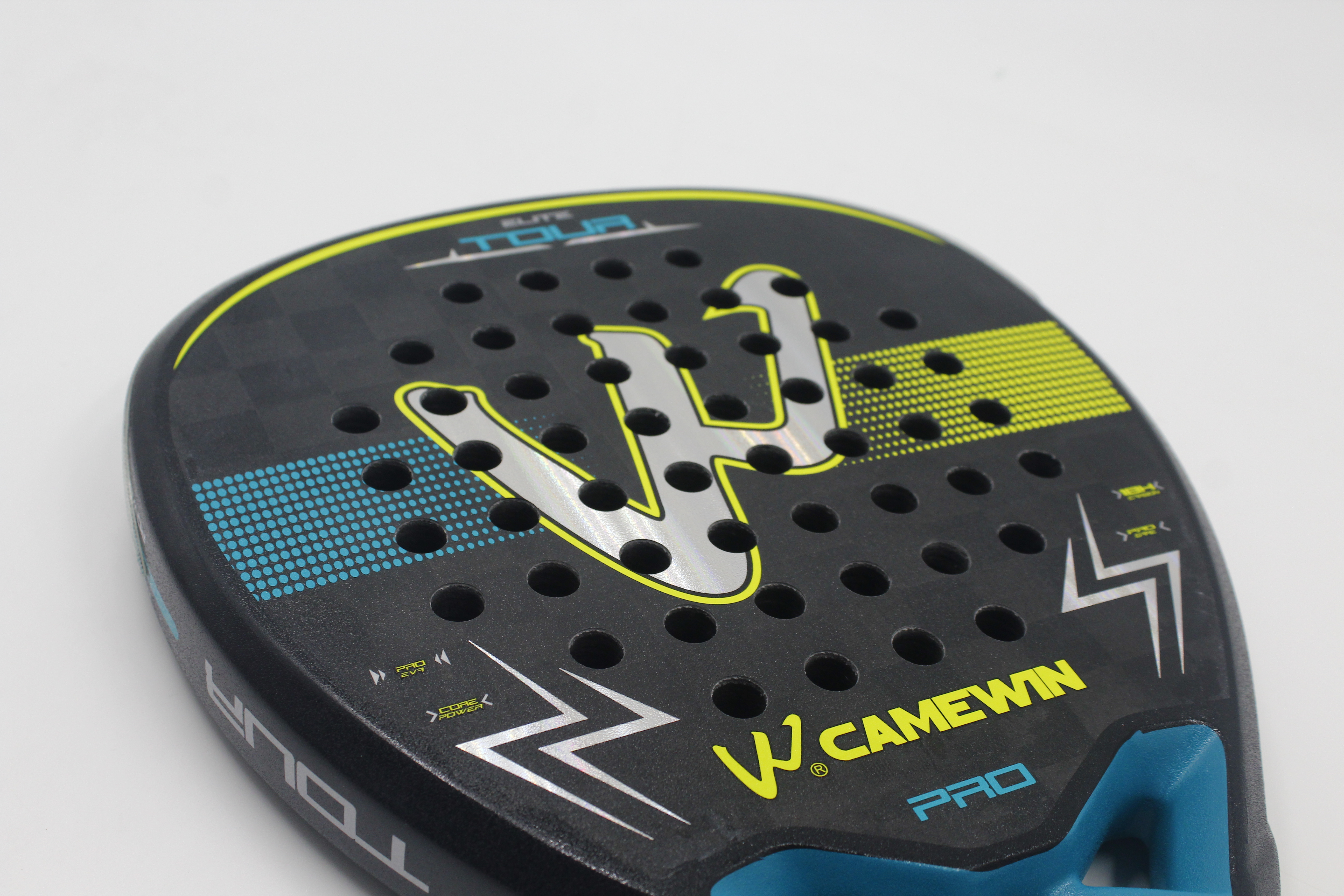 Padel Racket Carbon Fiber Surface with EVA Memory Flex Foam Core Padel Tennis Racquets Paddle Tennis Racket