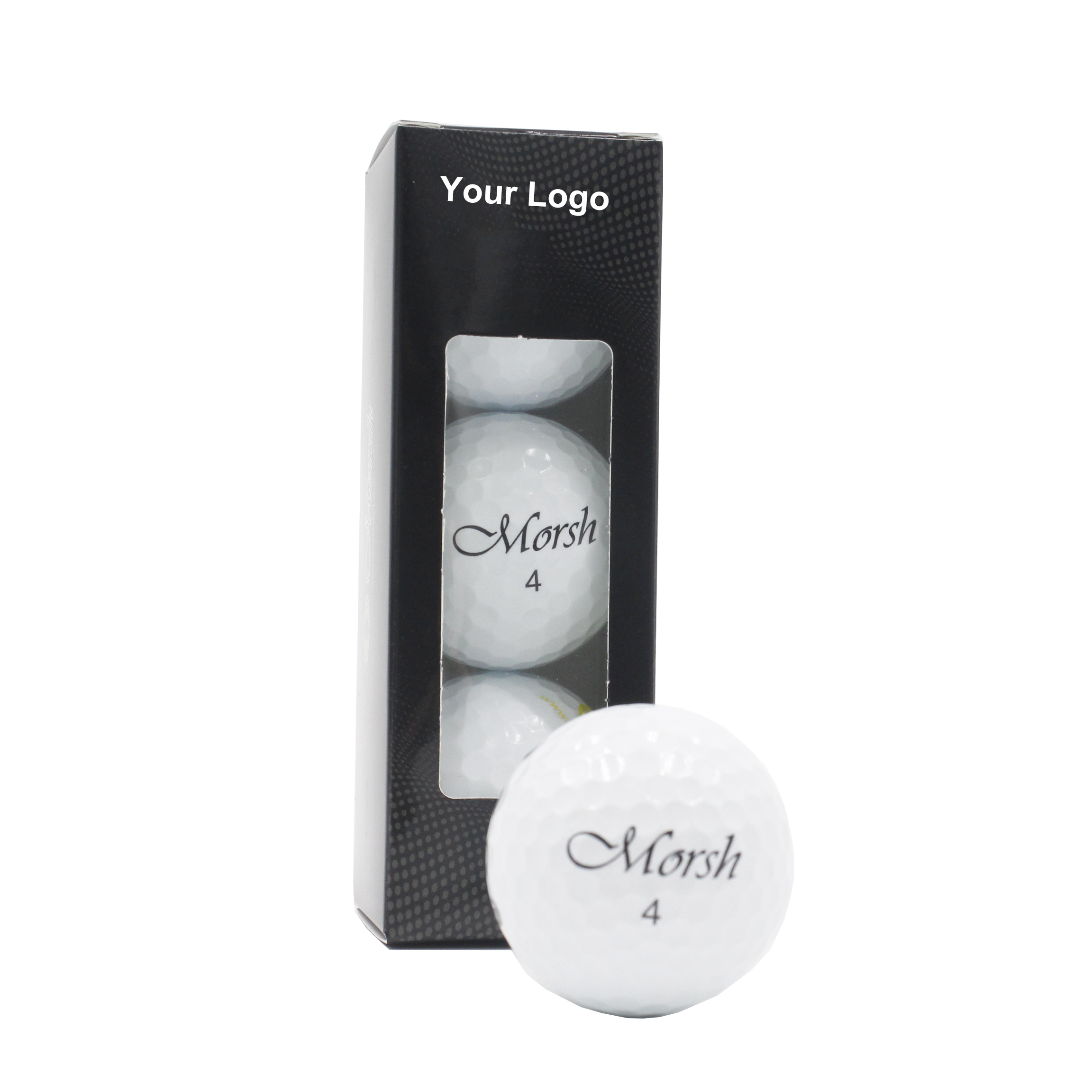 Factory Price High Quality Personalized Golf Balls - Logo Golf Balls - Custom Golf Balls With Box And Sleeves Surlyn or Urethane Cover