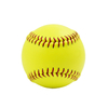 Factory Price 12 Inch Yellow Cow Leather Softball High Grade Cork Center Official DREAM SEAM Fastpitch 12" USA NFHS