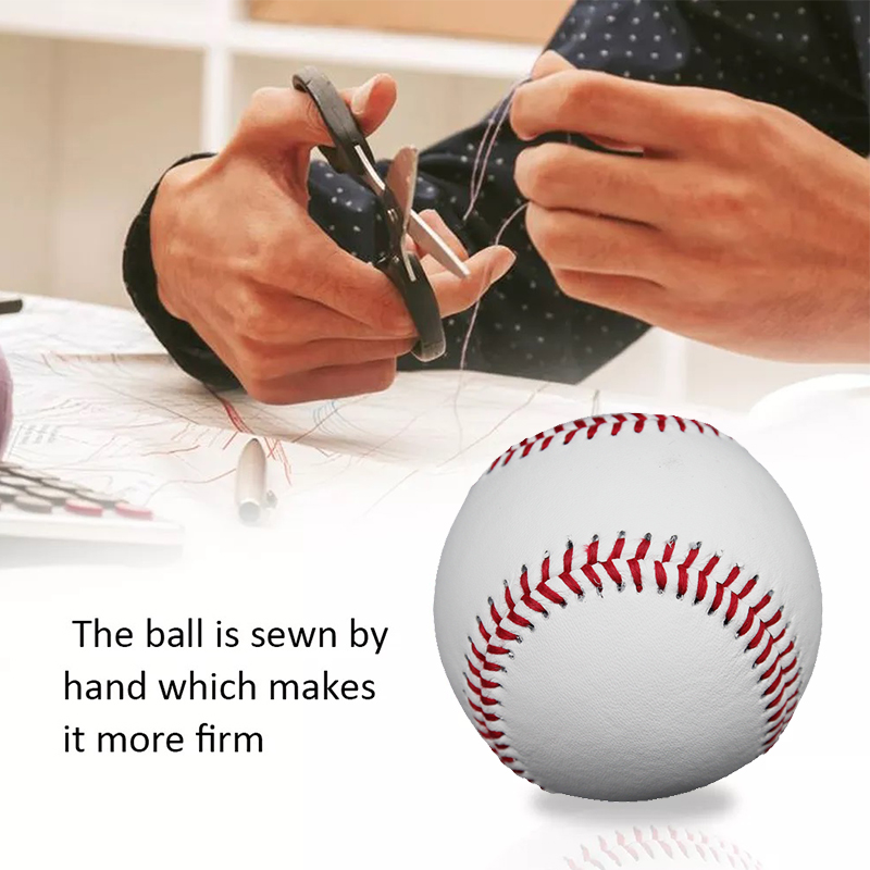The Ball is Sewn by hand which makes it more firm