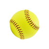 Factory Price 12 Inch Yellow Cow Leather Softball High Grade Cork Center Official DREAM SEAM Fastpitch 12" USA NFHS