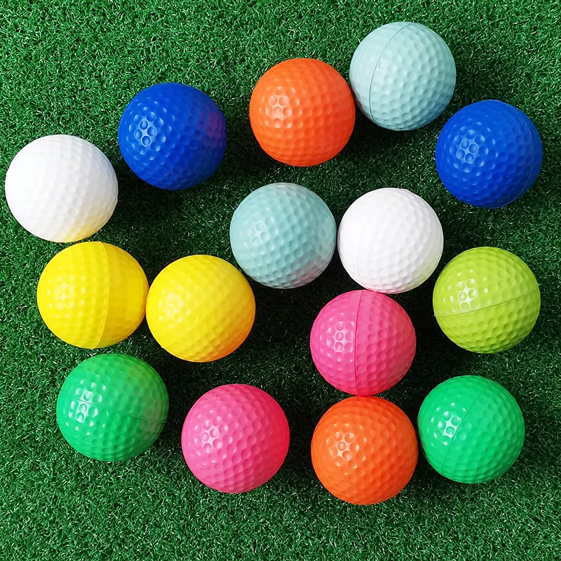 Factory Price Foam Golf Practice Balls Realistic Feel and Limited Flight Use Indoors or Outdoors