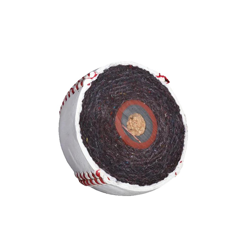 High Quality Durable Custom Logo Cow Leather 15 % Wool Content Baseball for Teenager Practice and Match