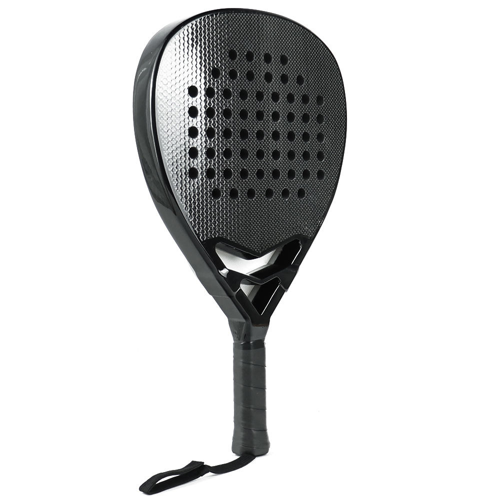 Factory Price Padel Paddle Tennis Racket Carbon Fiber Pop Tennis Paddle Paddleball Racquets 3K,12K,18K,Full Carbon