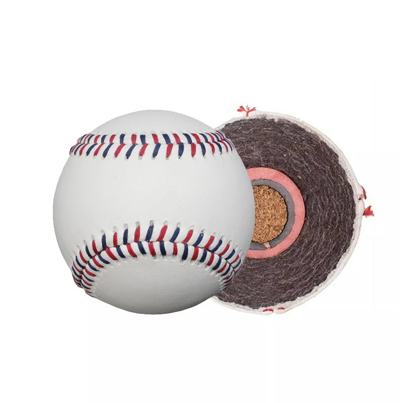 New Design Durable Customized Colored Stitches Cow Leather Baseball for Baseball Practice or League Match
