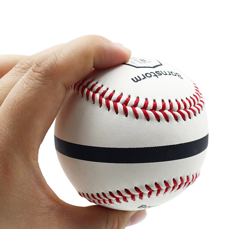 Custom Full Pattern Printing Gift Baseball with PVC Leather Cover Cork Center