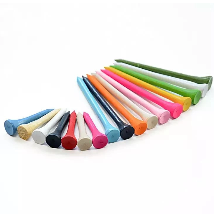 Custom 42mm/54mm/70mm/83mm Wooden Or Bamboo Golf Tees