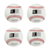 Custom White Leather 9 Inch 3oz-16oz Weighted Practice Baseballs