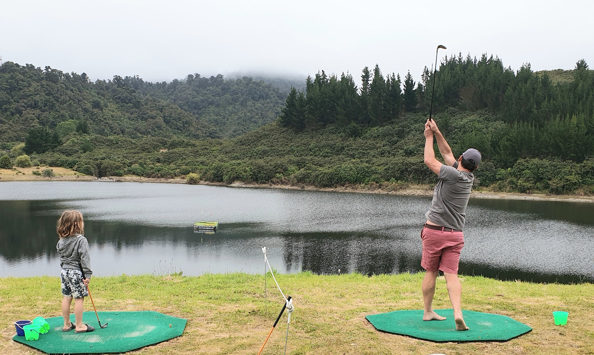 2 Piece Surlyn Floating Golf Ball Long Distance Pond or Lake Range Balls For Practice