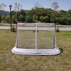 Heavy Duty Detachable Portable 48*72*24inch Ice Metal Hockey Goal with Net for Training or Game