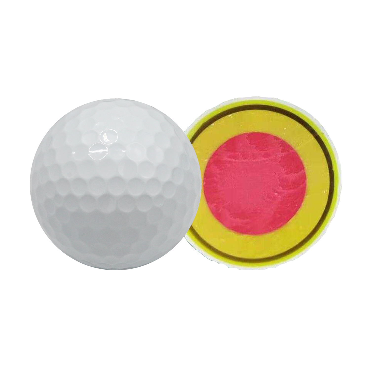 Tournament 5 Piece Urethane Golf Balls High Purity Materials USGA Standard