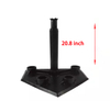 Rubber Baseball Batting Tees With 1 Position or 5 Positions Adjustable Height From 50 to 100CM For Practice Baseballs