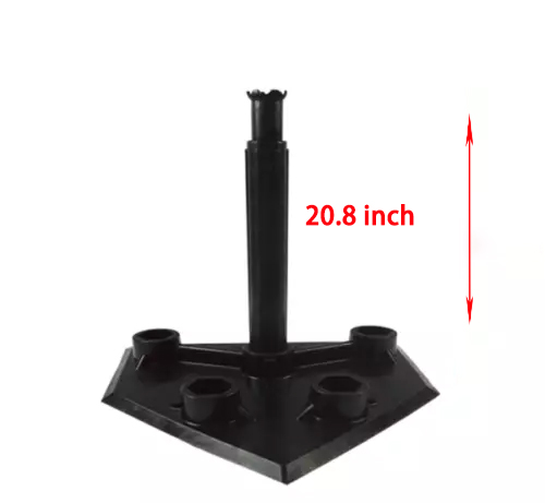 Rubber Baseball Batting Tees With 1 Position or 5 Positions Adjustable Height From 50 to 100CM For Practice Baseballs
