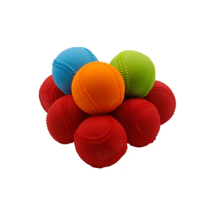 Wholesale Colorful Baseball Design with PVC Leather Material Plyo ball Sand filled Ball Soft Shell Weighted Ball