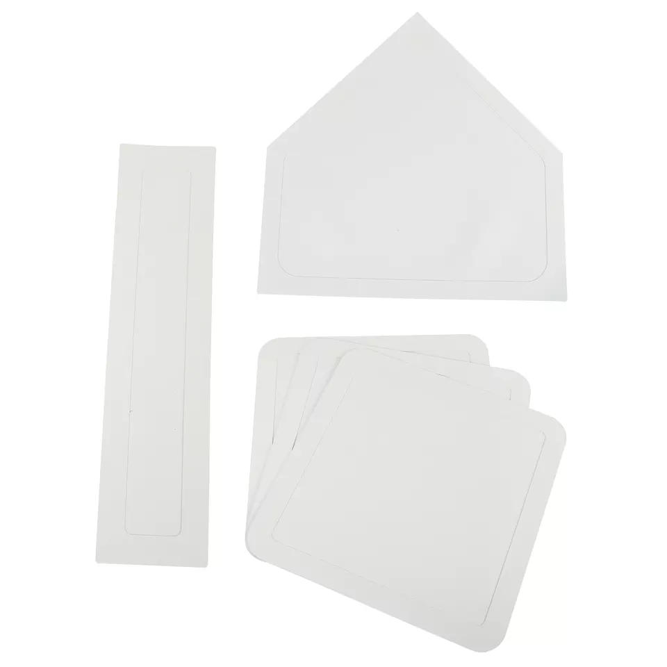 High Quality Rubber Waterproof Baseball Base Set Throwdown White Baseball Plate for Training