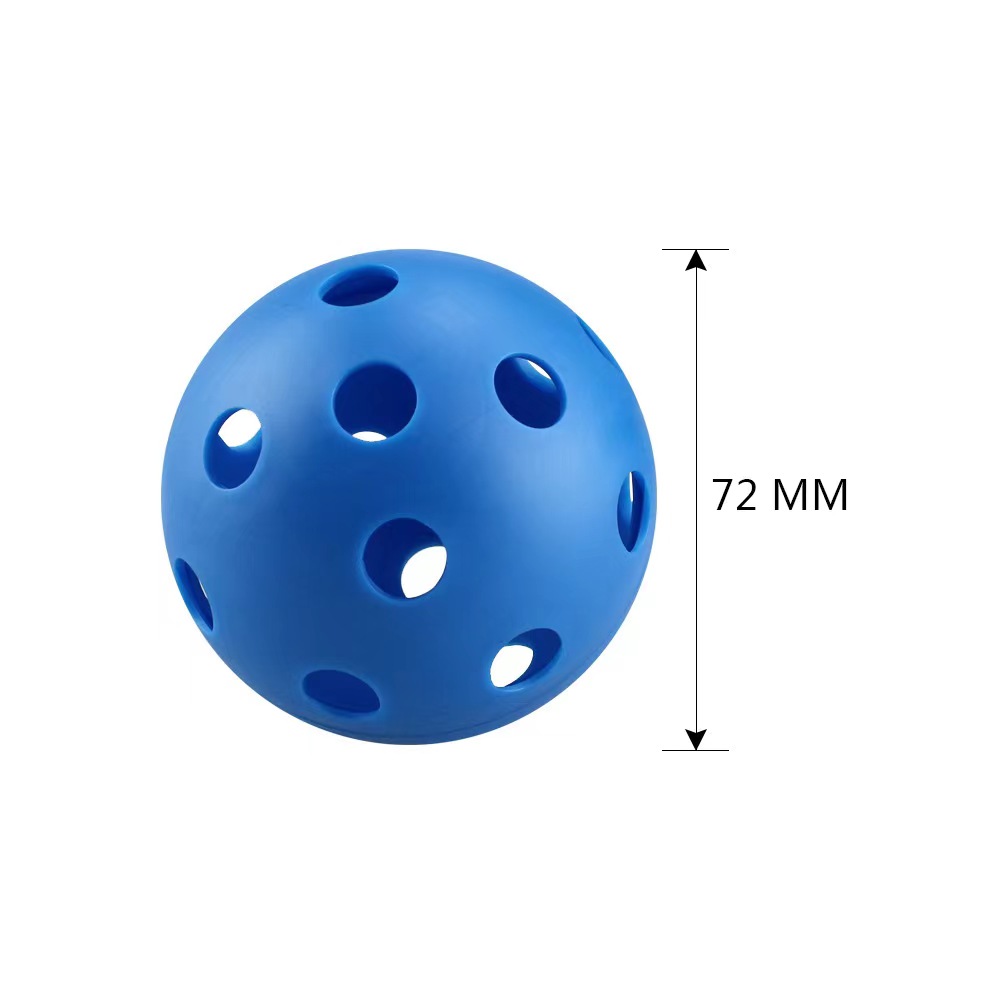 Factory Price Pickleball 26 Holes 72mm Customized Color for Indoor Use