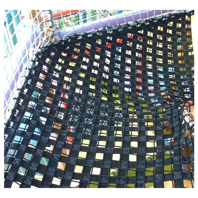 OEM Small Mesh Size Durable Webbing Safety Hammock Net with A Higher Working Load of 3000 KG 