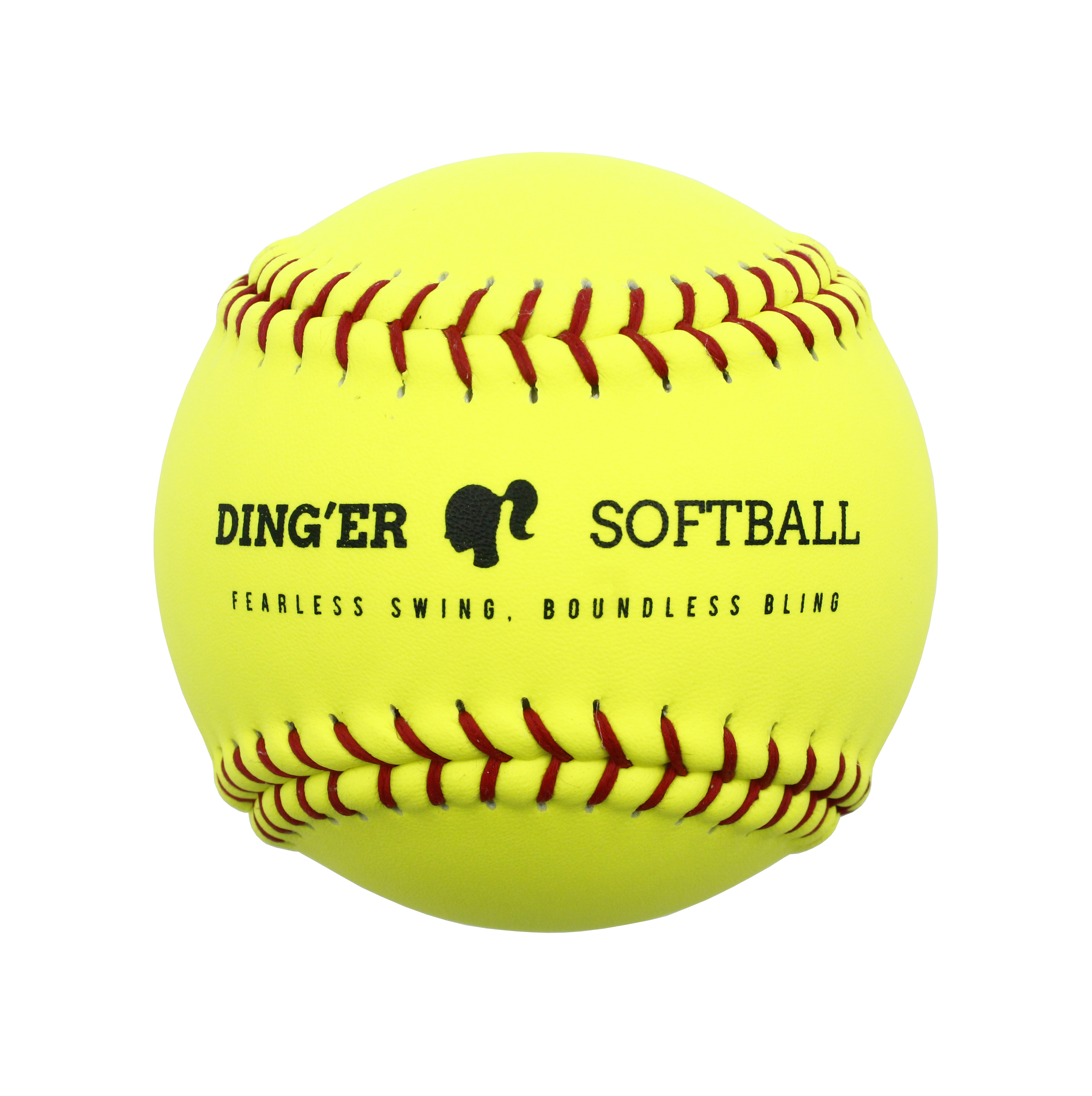 Leather Cover Flatpitch Softball Cork Center Raised Seams For Competition 12inch or 11inch
