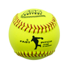 Leather Cover .44 Core 375 LBS Compression Softball PU Core Poly Core Center For Softball League Games