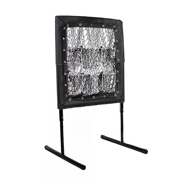 Softball Baseball Adjustable Pitching Net with 9 Target Pockets