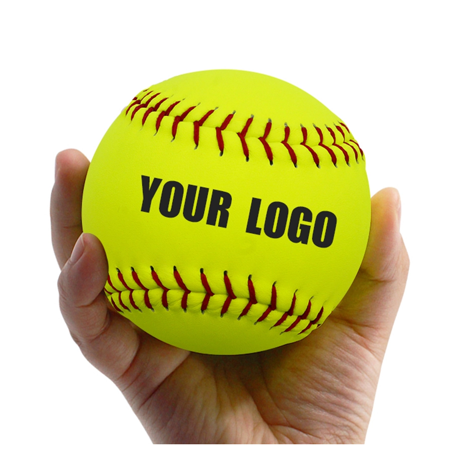  Poly Core .52 COR 300LBS Compression Raised Seams Softball with Custom Logo