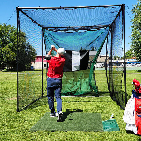 3x3x3m or Custom Size Golf Cage Practice Net Baseball Batting Cage Net