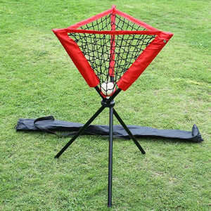 Foldable Batting Practice Ball Caddy for Baseball Softball
