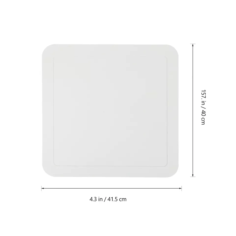 High Quality Rubber Waterproof Baseball Base Set Throwdown White Baseball Plate for Training