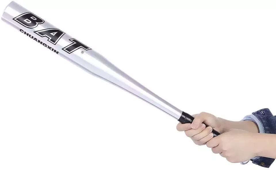 Wholesale Promotional Metal Aluminum Custom Printing Baseball Bat Thickened Baseball Bat Home Defense And Personal Self-Defense