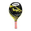 Factory Price Beach Tennis Paddle Racket Carbon Fiber with EVA Memory Foam Core Tennis Padel for whole sale