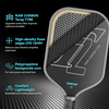 Factory Price USAPA Approved Pickleball Paddle Toray T700 Raw Carbon Fiber Paddle With Cover
