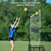 130*48*30inches Volleyball Setting Trainer Net With Adjustable Heights