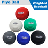 Synthetic Rubber Leather Weighted Baseballs Sand Filled Balls Plyo Baseballs