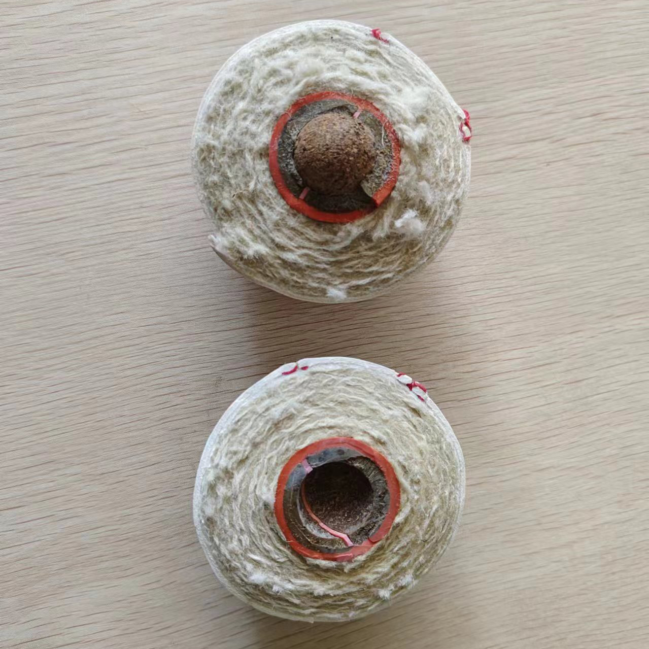 Cow Leather 9inch Game Baseball 100% White Wool Winding