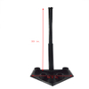 Rubber Baseball Batting Tees With 1 Position or 5 Positions Adjustable Height From 50 to 100CM For Practice Baseballs