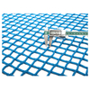 High Quality CE Standard Blue Color Polyester Knotless Fall Protection Safety Net for Both Indoor And Outdoor Use 