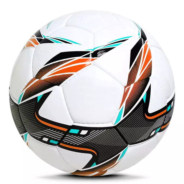 New Fashion Customized Logo Printed Official Size And Weight Professional Football Soccer Ball