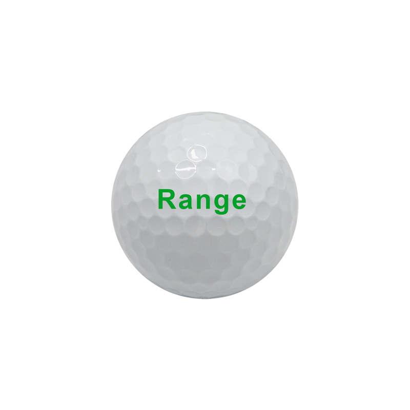 Factory Price 2 Layer Golf Range Ball for Practice White Color Customized Logo