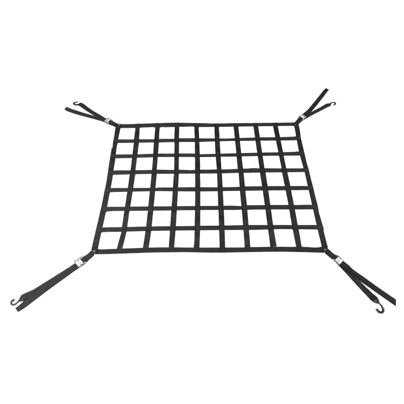 Lower MOQ Heavy Duty UV Stabilised Customized Polyester Webbing Cargo Net with Factory Price 