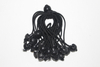 4*7FT Black Multi-purpose Rebounder Net With Target And Anti-slip rubber mat