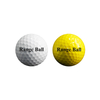 Durable 2 Layer Surlyn Driving Range Golf Balls with Stripes