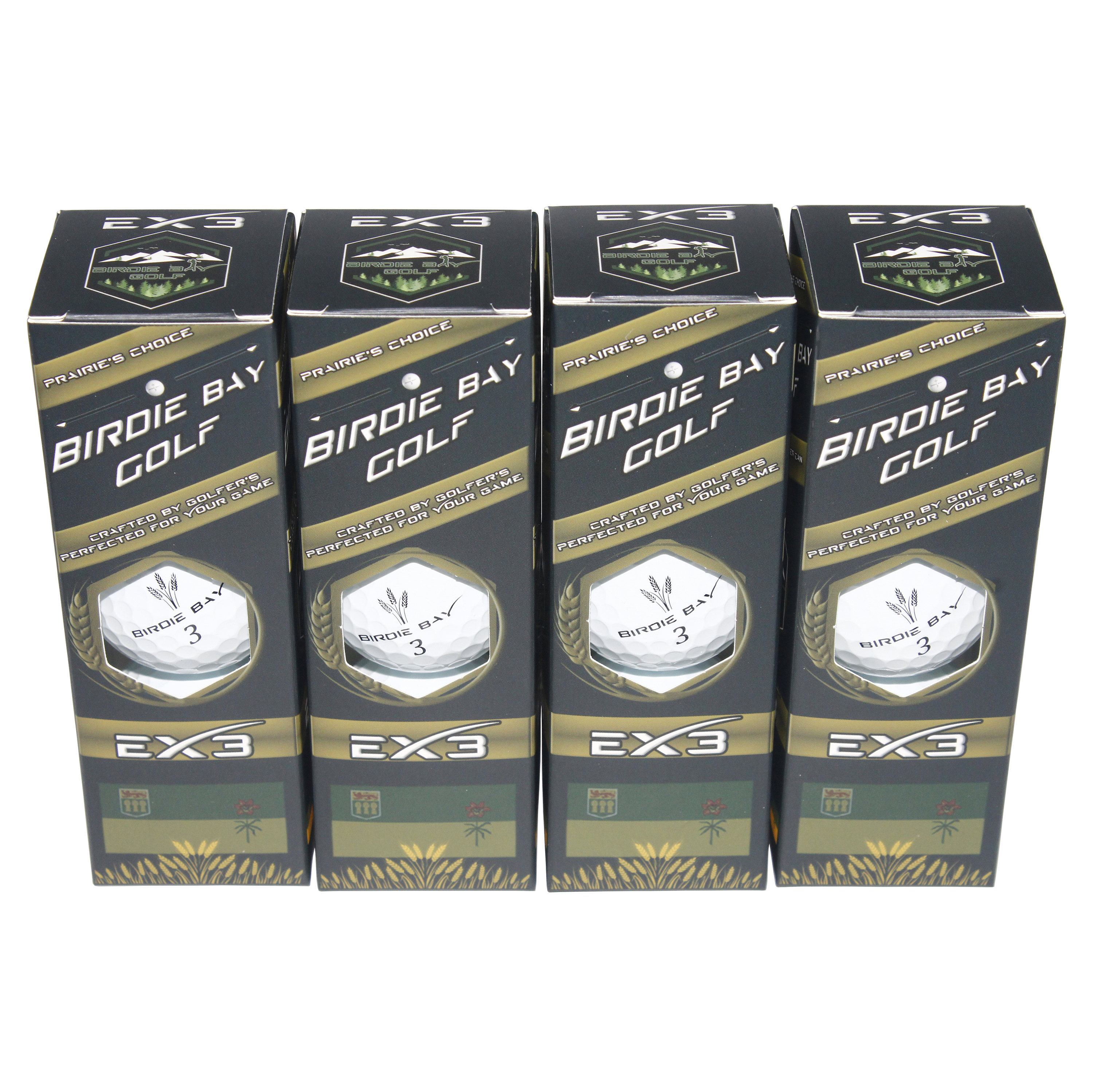 Super Soft Feeling Tournament 3 Piece Urethane Golf Ball USGA Standard For Competition 