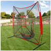 Factory Price Baseball Softball Practice Hitting Net 7*7\' For Batting and Pitching with Carry Bag and Metal Frame