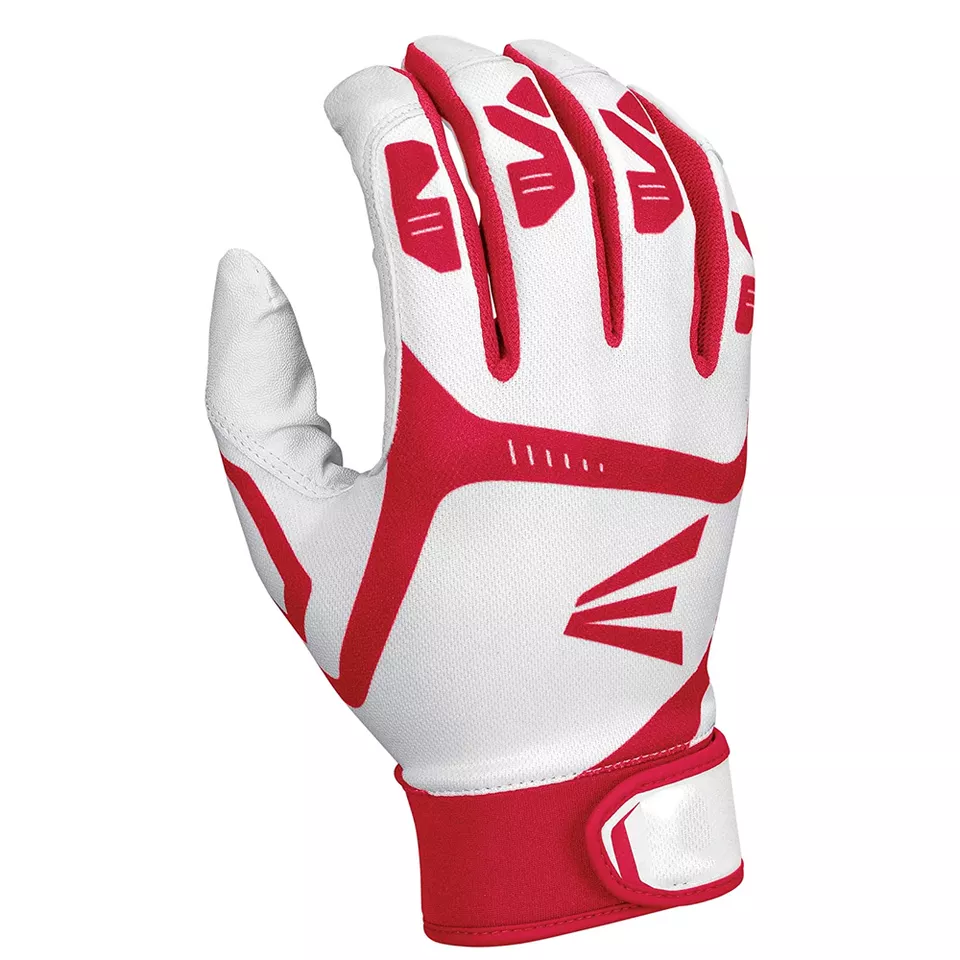 Flexible Top Quality Customized Design Genuine Leather Baseball Batting Gloves Synthetic Leather Gloves for Sale
