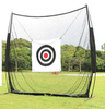 8*8FT Disc Golf Throwing Net Baseball Practice Net