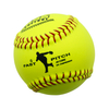 Leather Cover .44 Core 375 LBS Compression Softball PU Core Poly Core Center For Softball League Games