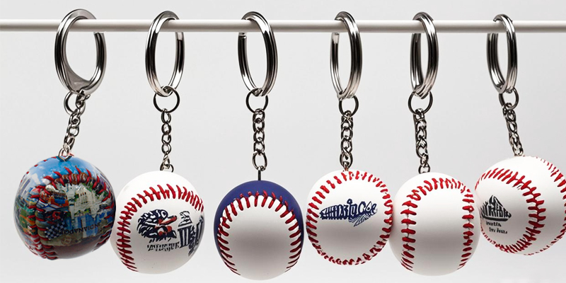small baseball key ring 9