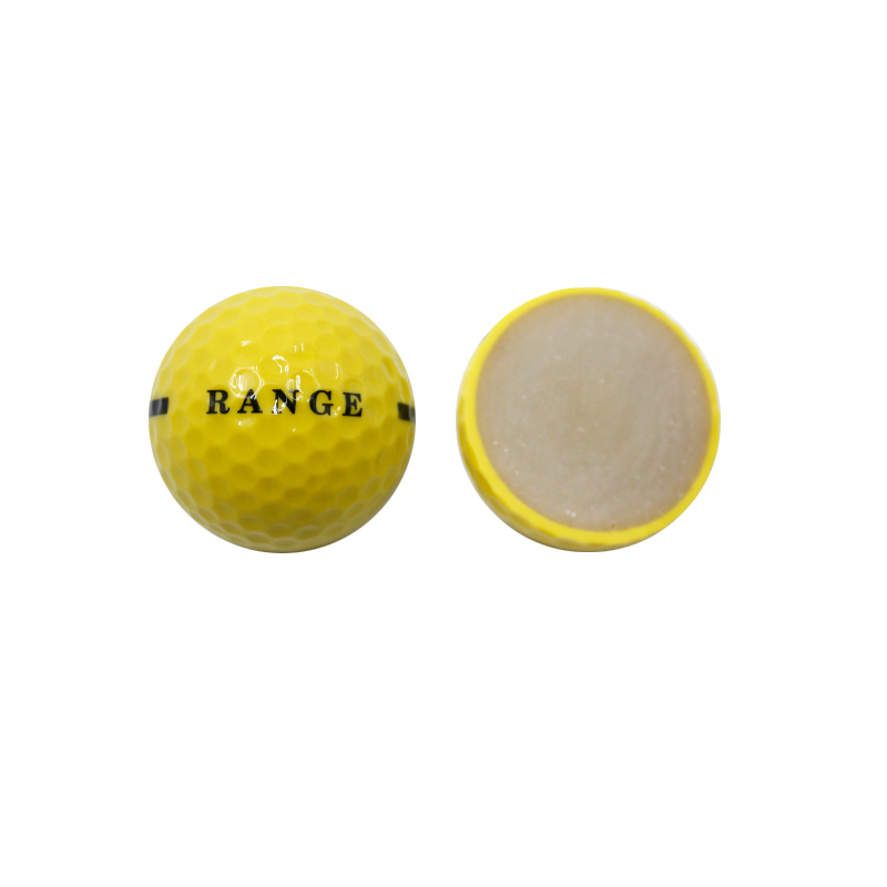 Durable 2 Layer Surlyn Driving Range Golf Balls with Stripes